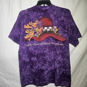 The-mountain Men's Purple T-shirt